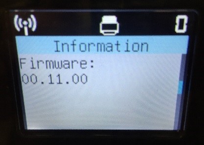 Firmware Version 001100